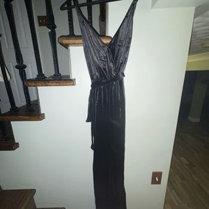 Velvet jumpsuit